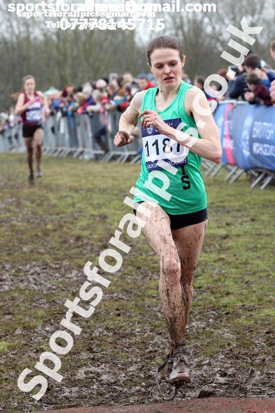 Senior womens 2018 British Inter Counties Cross Country Champs., Prestwold Hall, Loughborough. Photo: David T. Hewitson/Sports for All Pics